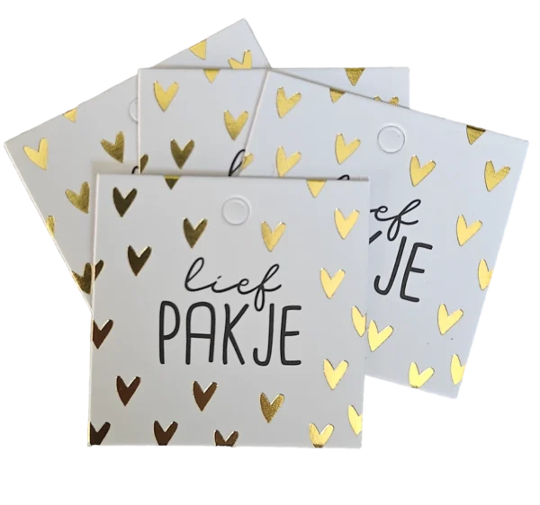 cadeaulabel lief pakje 1