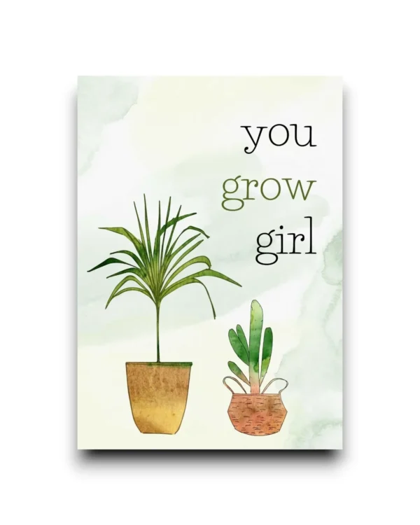 552 Kaart A6 You grow girl plant Photoroom