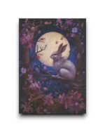 A6 Ansichtkaart - Night Garden: Moonlight hare
