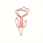 Papierclip - Tulpen oud roze