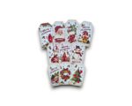 Vintage kerst-cadeaulabels