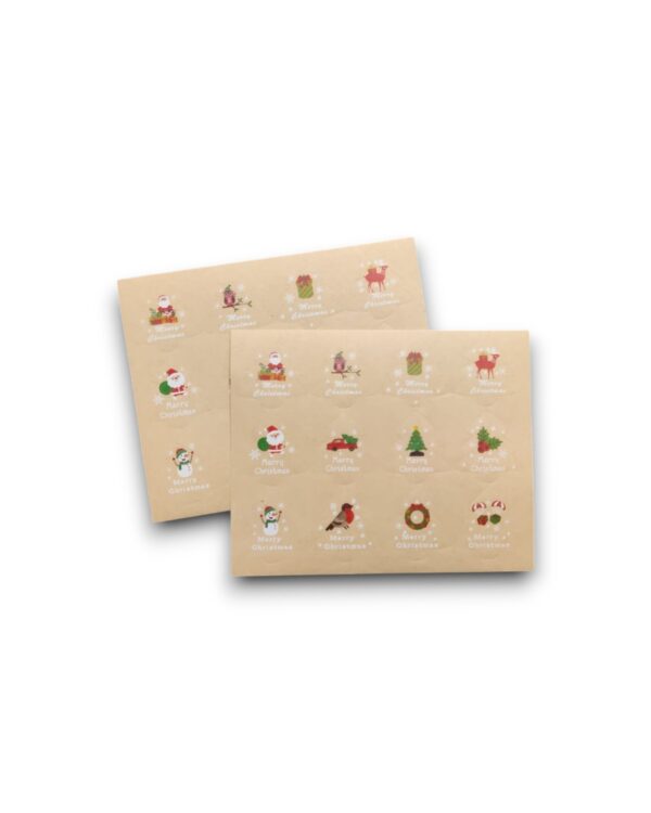 Stickervel - Kerstboom stickers