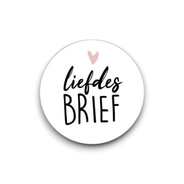 Sluitsticker - Liefdesbrief