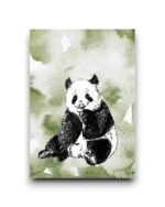 A6 ansichtkaart  - Panda