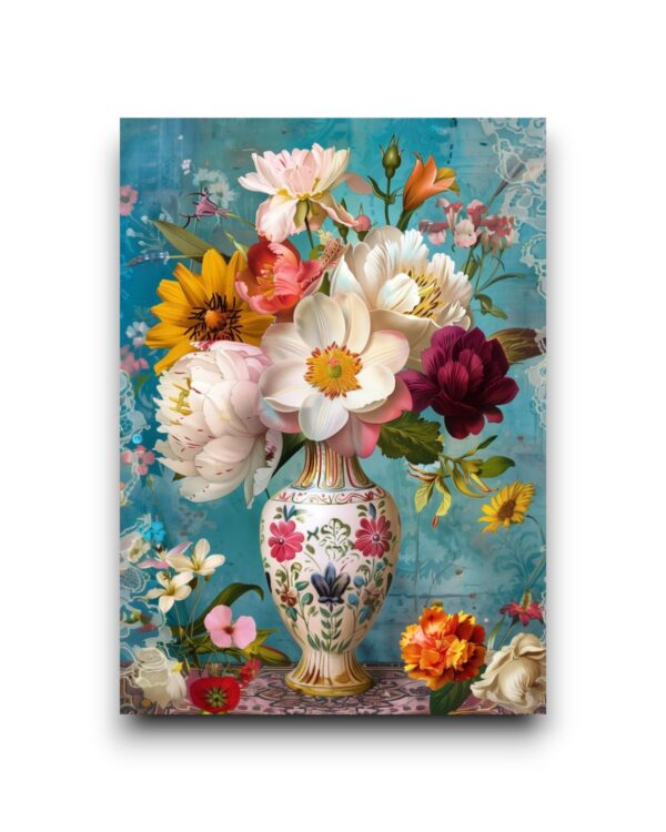 A6 Ansichtkaart - Flowers of the Dutch Masters - No 9