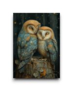 A6 Ansichtkaart - Cuddle Time - Uil