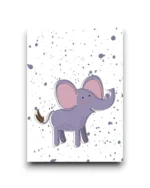 A6 Ansichtkaart - Happy Elephant