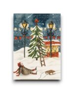 A6 Ansichtkaart - Kerstboom