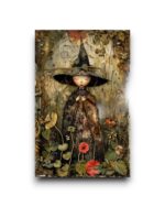 A6 Ansichtkaart - Fairytale Woodland: Witch