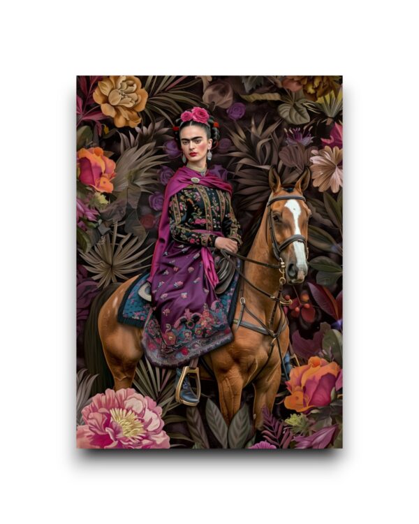 A6 Ansichtkaart - Frida Kahlo: Horse