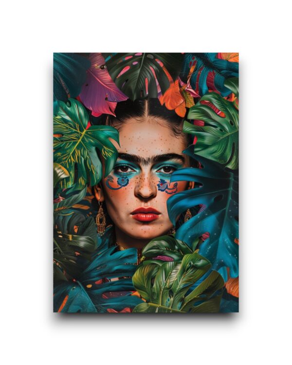 A6 Ansichtkaart - Frida Kahlo: Leaves