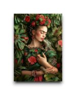 A6 Ansichtkaart - Frida Kahlo: Lizard