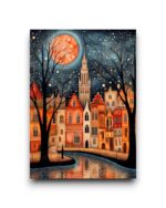 A6 Ansichtkaart - World cities: Brugge