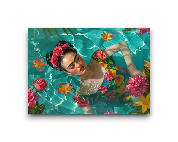 A6 Ansichtkaart - Frida Kahlo: Floating