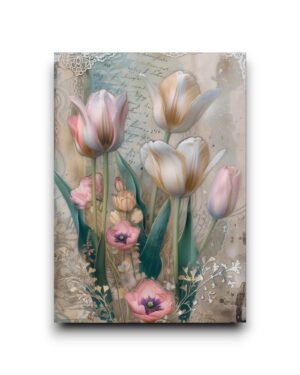 A6 Ansichtkaart - Tulips from Holland: Tullips no3