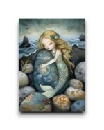 A6 Ansichtkaart - Mermaids: Bubble