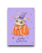 A6 Ansichtkaart - Spooky halloween