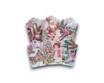 Cadeaulabels - Vintage pink christmas