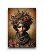 A6 Ansichtkaart - Autumn Woman: Loua