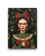 A6 Ansichtkaart - Frida Kahlo: Christmas time