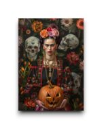 A6 Ansichtkaart - Frida Kahlo: Spooky Season