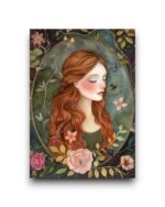 A6 Ansichtkaart - Lady Portraits: Anastasia