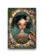 A6 Ansichtkaart - Lady Portraits: Roxy