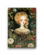 A6 Ansichtkaart - Lady Portraits: Sanne