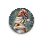Sluitsticker - Mystical Christmas Animals: Vos