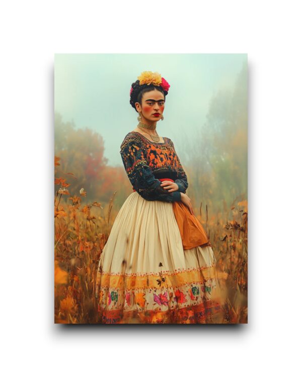 A6 Ansichtkaart - Frida Kahlo: Autumn Mood