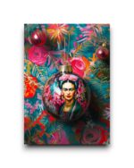 A6 Ansichtkaart - Frida Kahlo: Christmas Ornament
