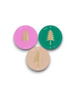 Stickers - X-mas tree gold bright