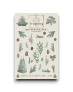 Stickervel - Winterblad