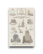 Stickervel - Dark academia days