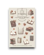 Stickervel - Herfst boeken