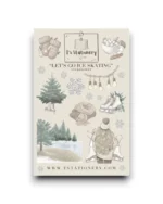 Stickervel - Laten we gaan schaatsen