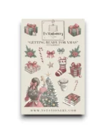 Stickervel - Klaar voor kerstmis