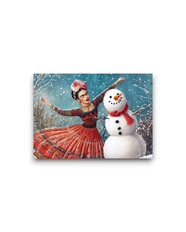 A6 Ansichtkaart - Frida Kahlo: Snow Dance