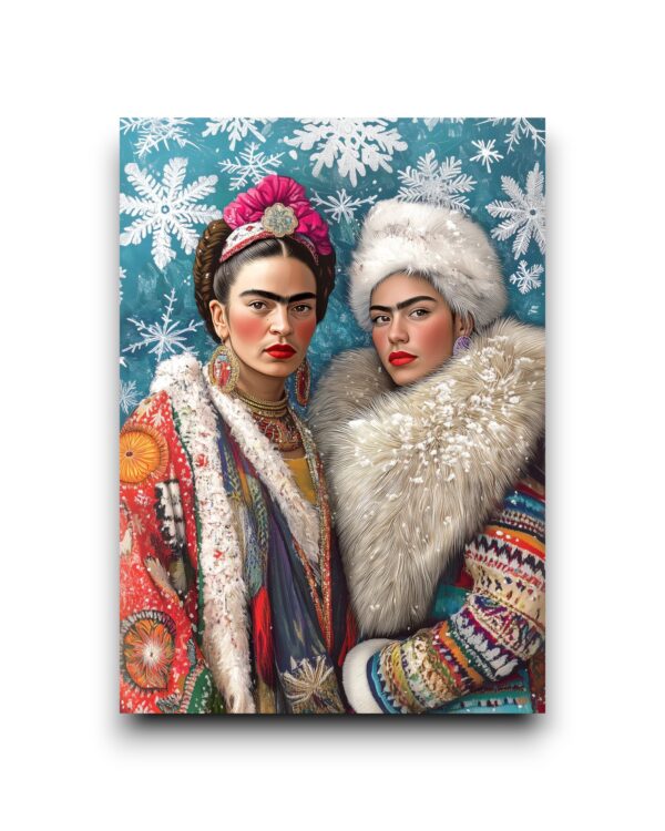 A6 Ansichtkaart - Frida Kahlo: Friends