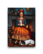 A6 Ansichtkaart - Frida Kahlo: Cosyness