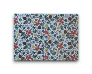 Gevouwen kaart - Kerstpatroon