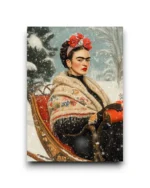 A6 Ansichtkaart - Frida Kahlo: Sleigh
