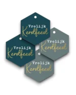 Cadeaulabels - Vrolijk kerstfeest!