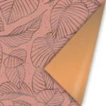 Inpakpapier 30cm - Warm roze bladeren