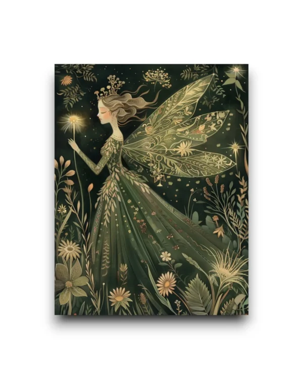 A6 Ansichtkaart - Woodland Fairies: Stella