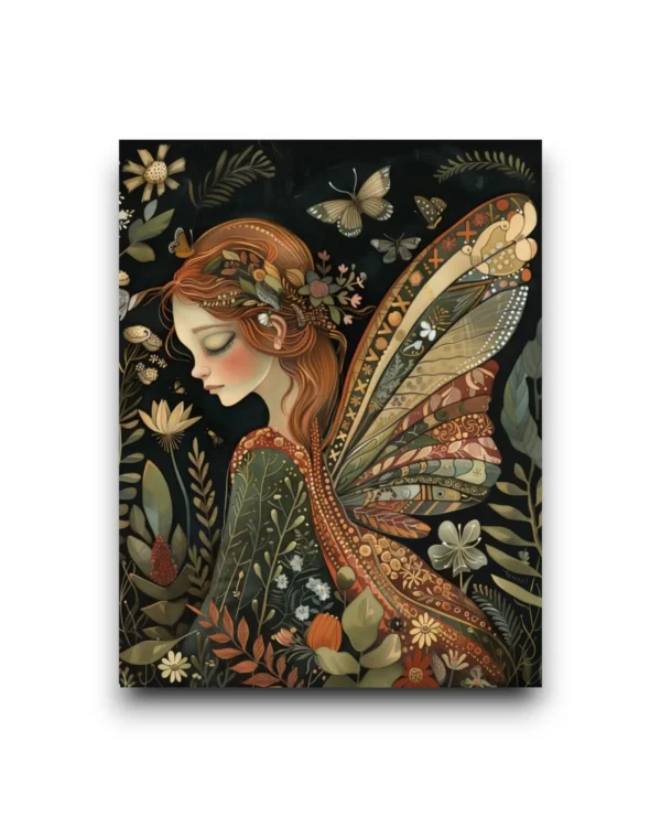 A6 Ansichtkaart - Woodland Fairies: Sally