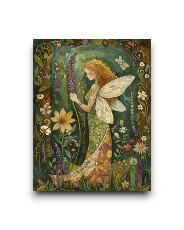 A6 Ansichtkaart - Woodland Fairies: Fauna