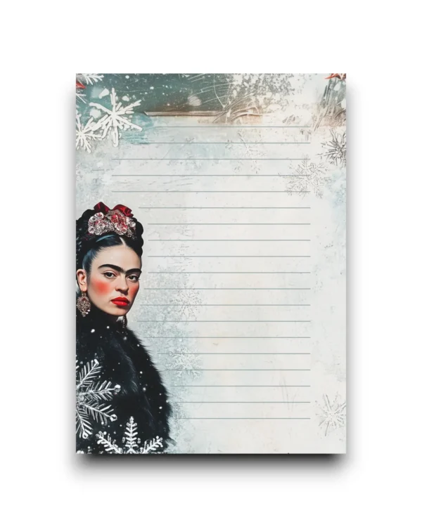 A5 Schrijfblok - Frida Kahlo - Writing letters