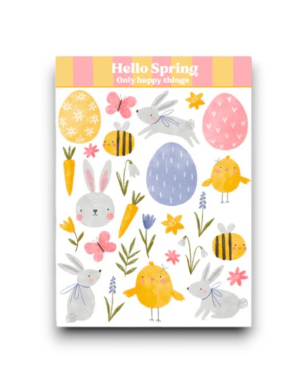 Stickervel - Hello Spring