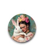 Sluitsticker - Frida Kahlo: Bunny